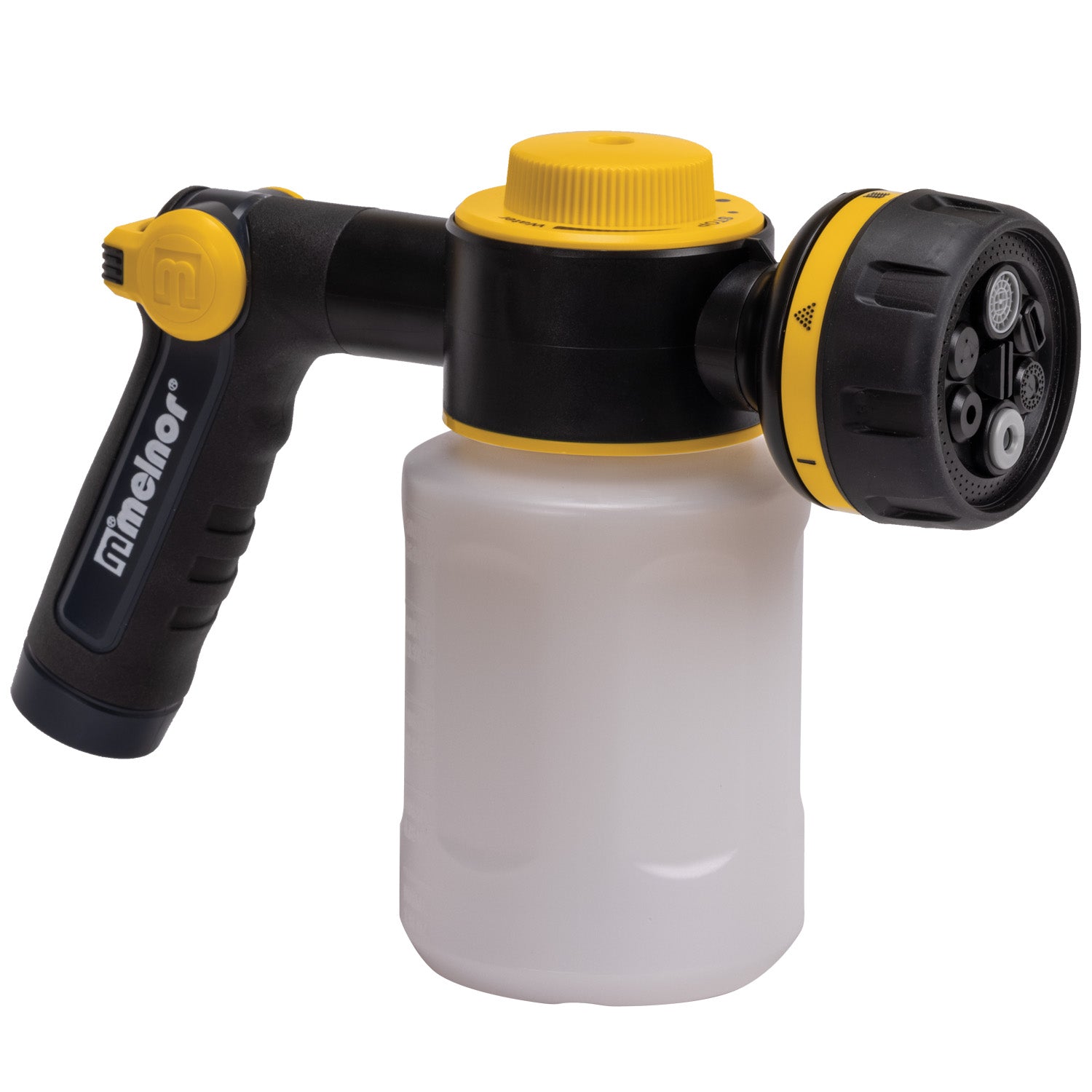 Soap-n-Rinse 6-Pattern Foaming Nozzle – Melnor
