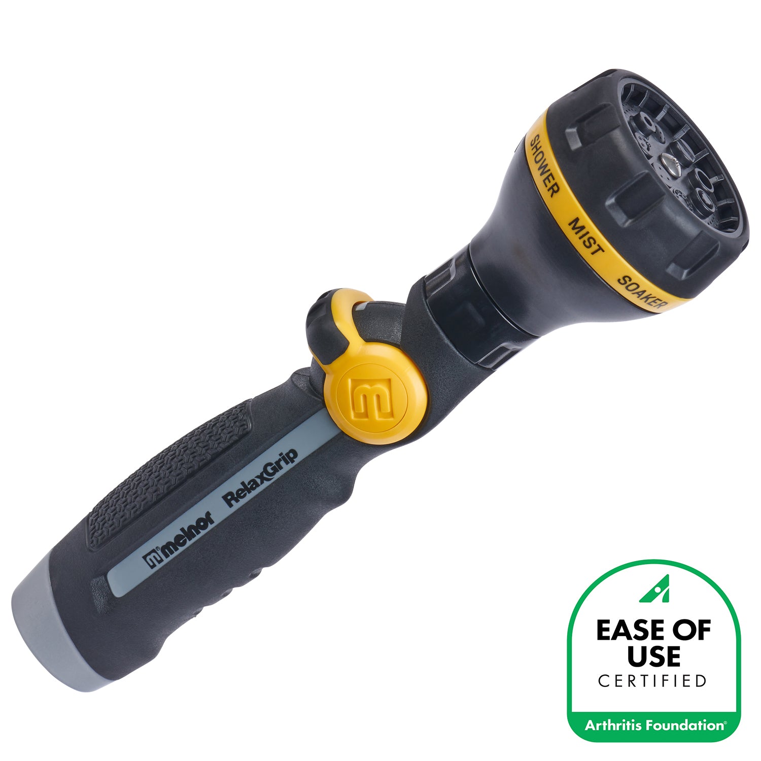 のり　g RelaxGrip® Metal 8-Pattern Nozzle – Melnor