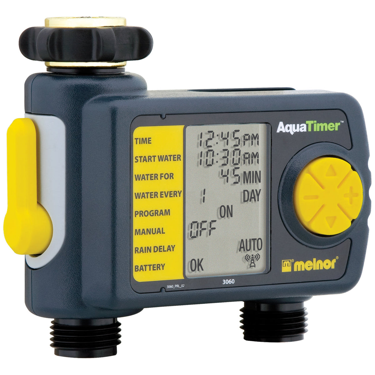 AquaTimer™ 2-Zone Six Cycle Electronic Water Timer (2012 Model) – Melnor