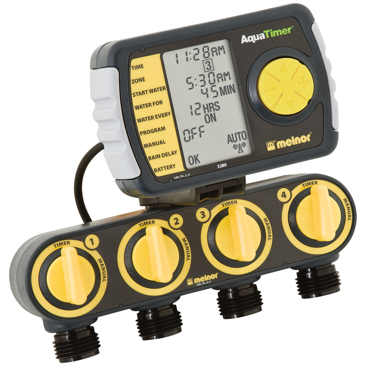 AquaTimer™ 3280 Four Zone Electronic Water Timer
