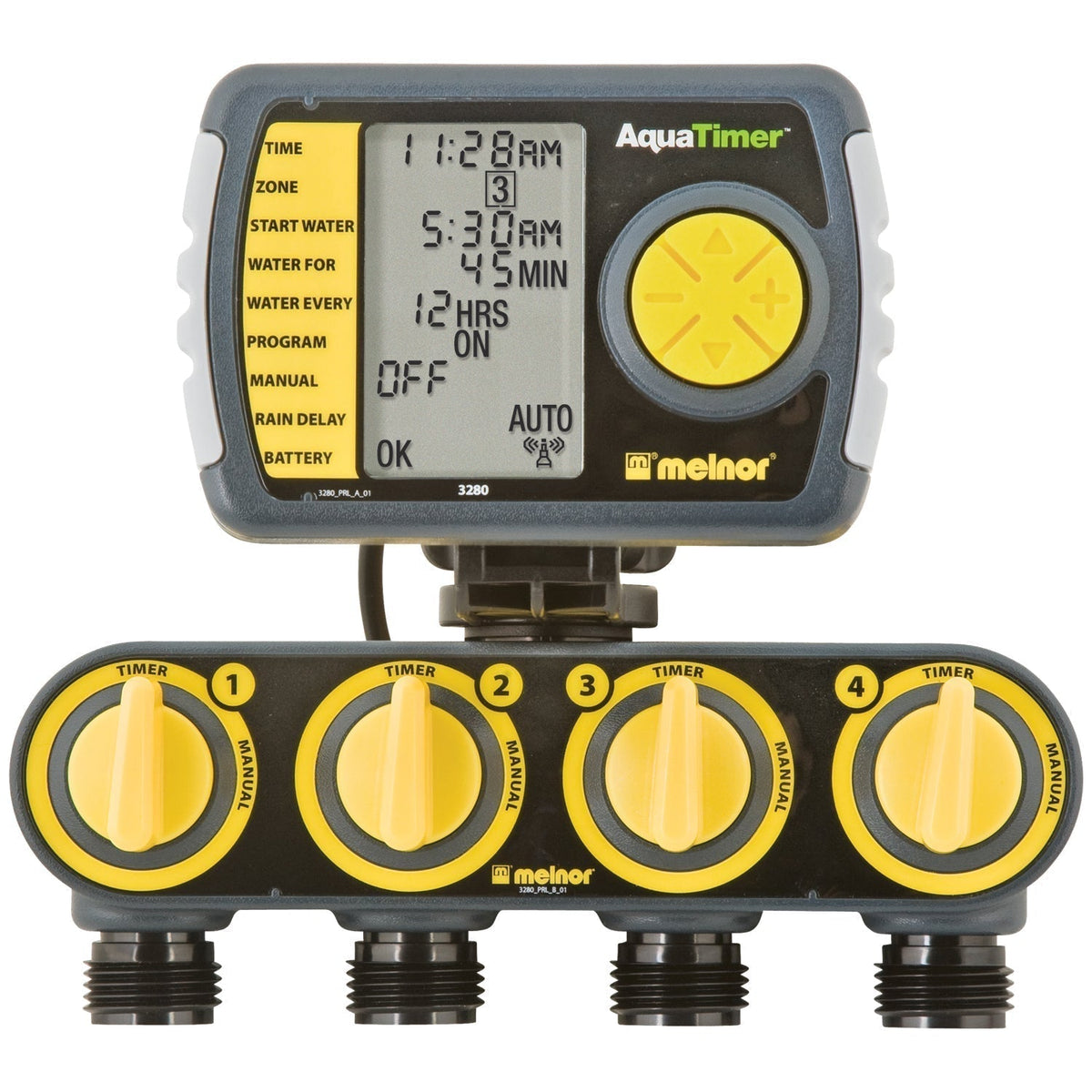 AquaTimer™ 4-Zone Electronic Water Timer (Original Model) Instructions