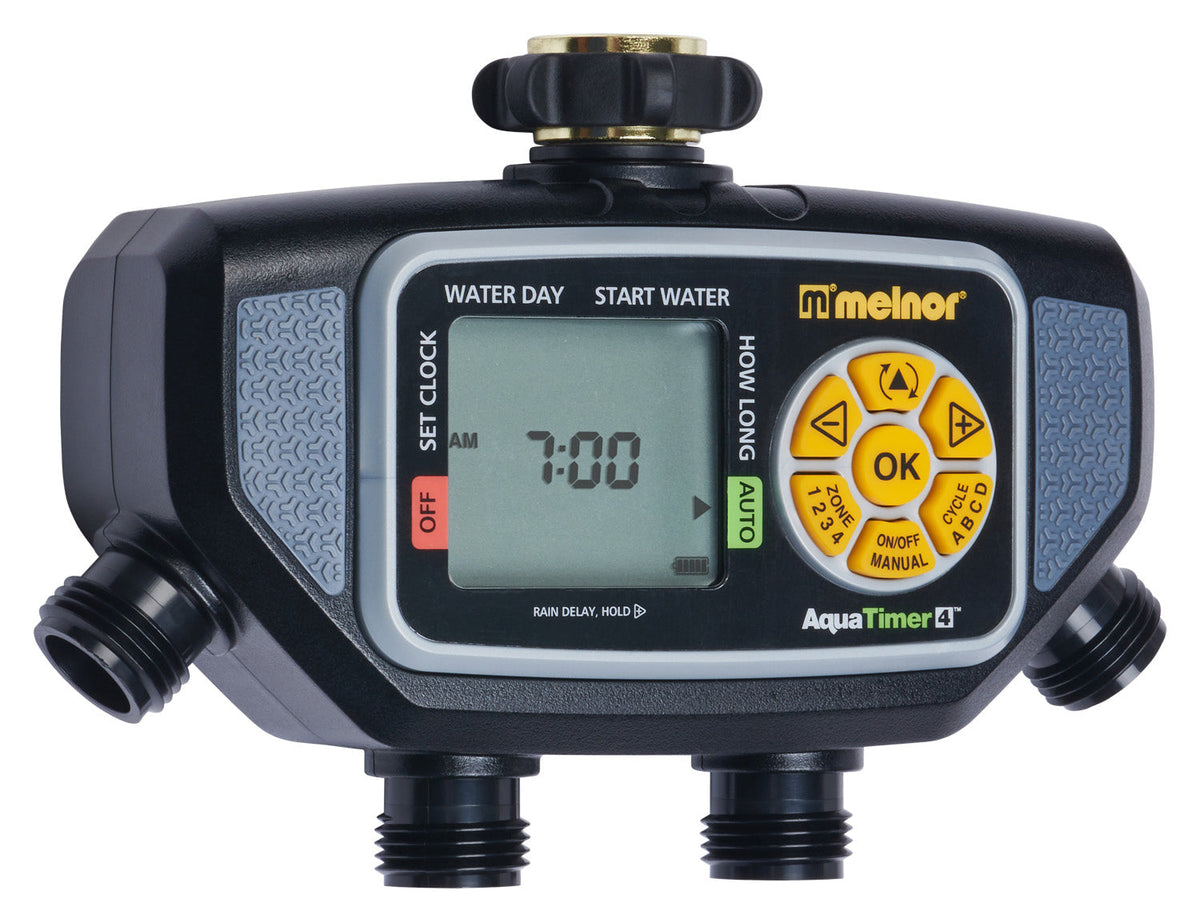 AquaTimer™ 4-Zone Electronic Water Timer Instructions