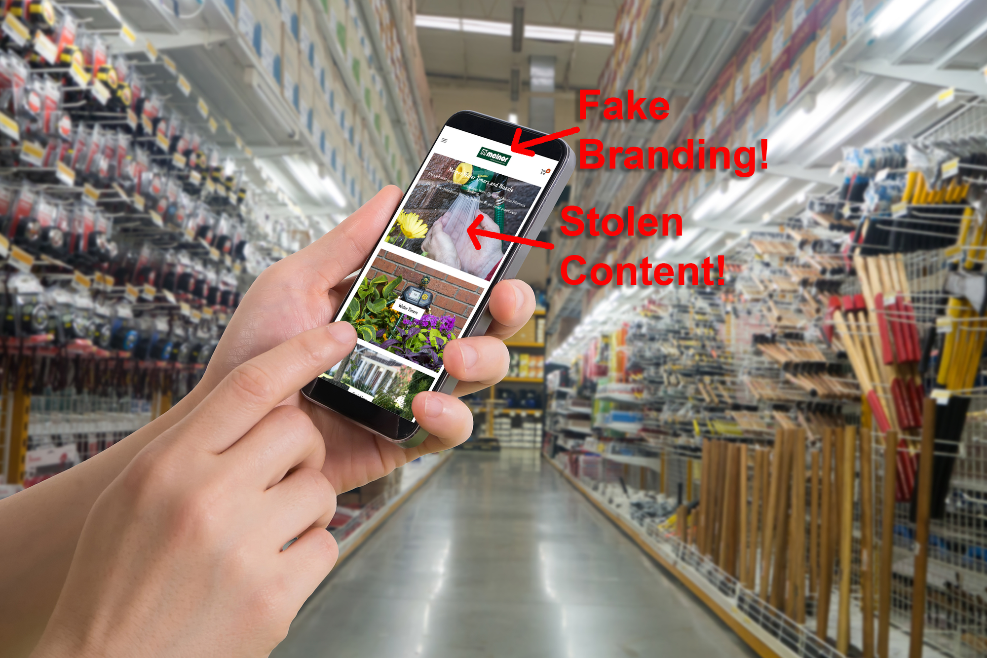 How to Avoid Fake Websites When Shopping for Melnor Products