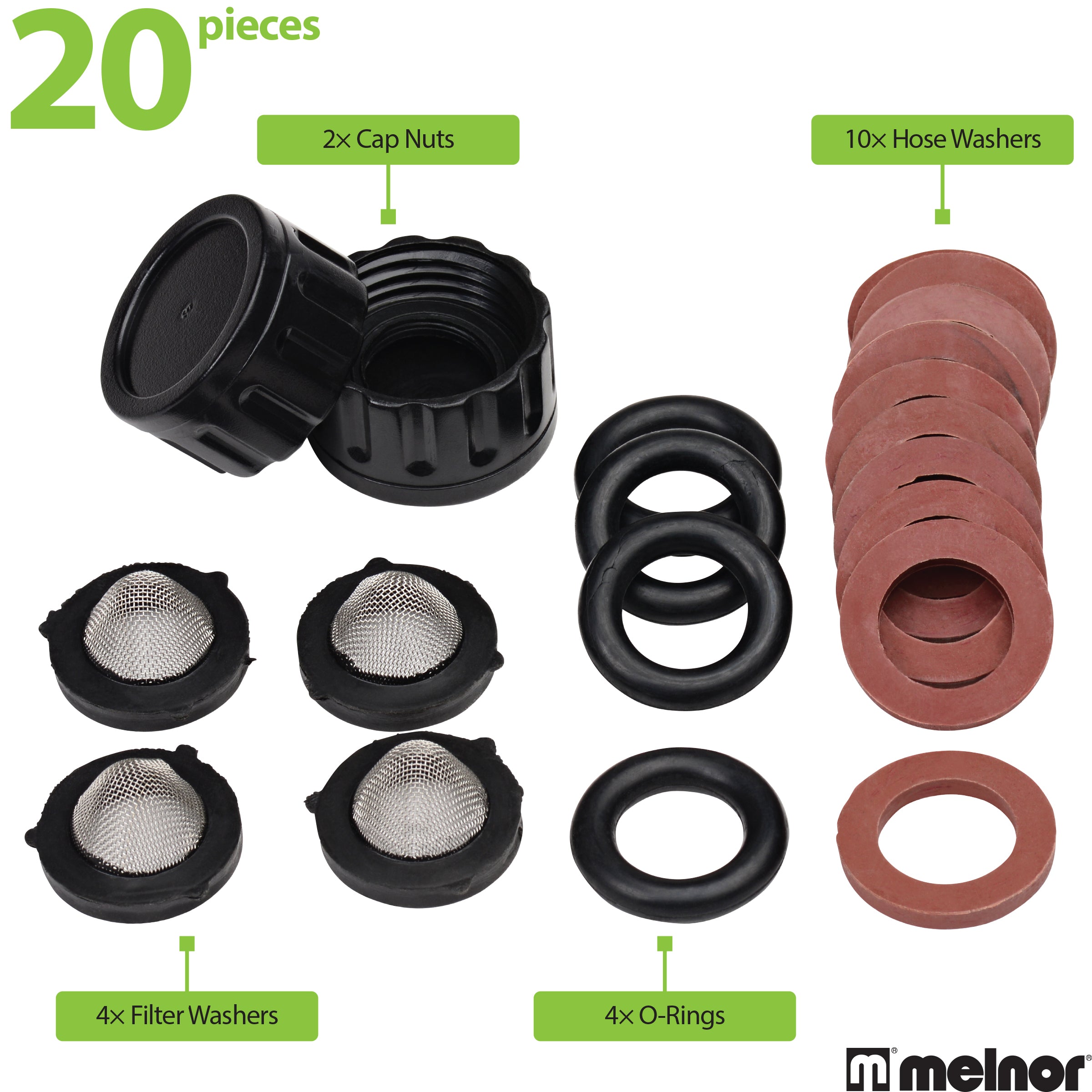 メンテナンス noyori 20 Piece Repair Kit – Melnor