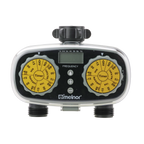 Melnor 25309 Mechanical Watering  timer facing forward on white background.