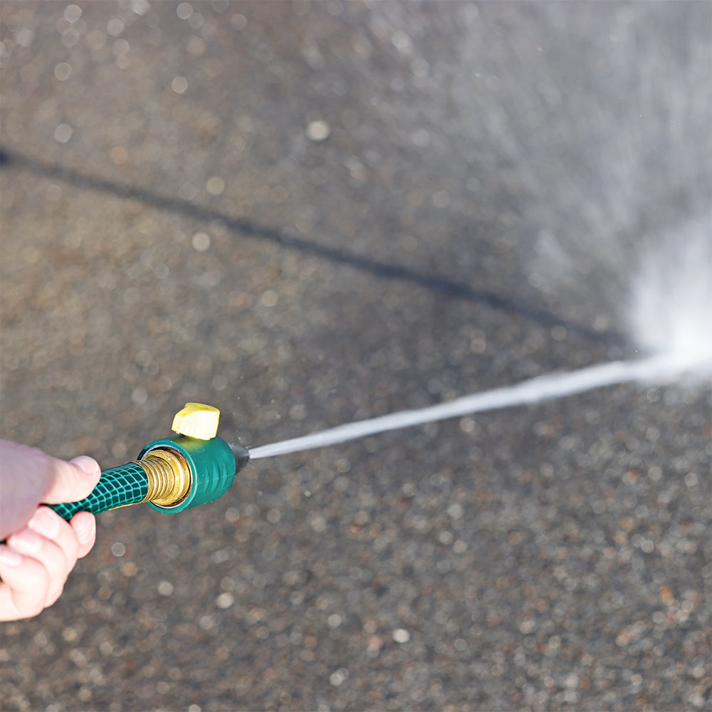 garden hose jet spray ultralight sweeper nozzle with shut off Sweeper Nozzle – Melnor