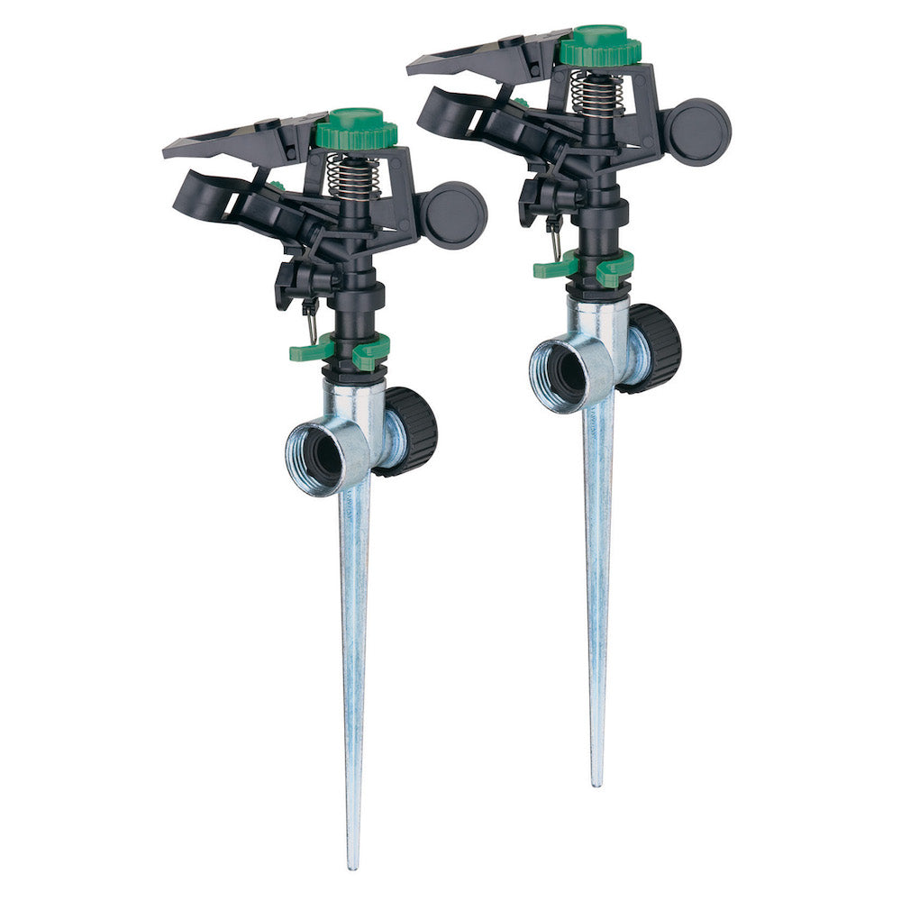 Melnor Pulsating Sprinkler on Metal Spike