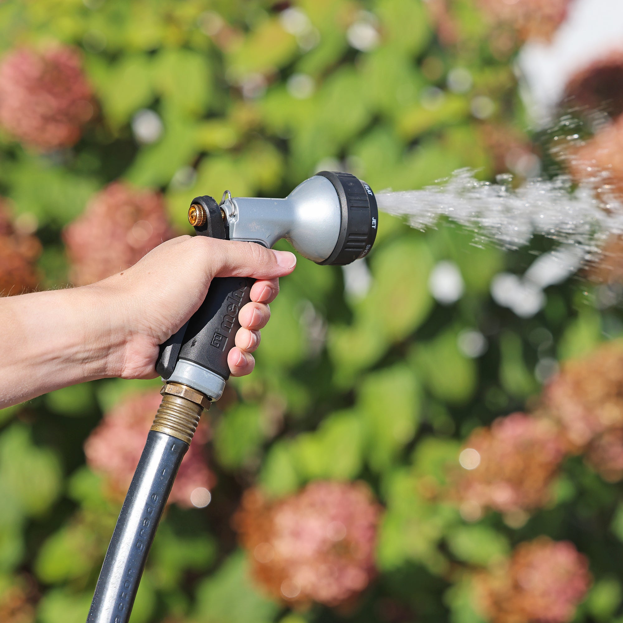 alma garden hose nozzle sprayer Metal 7-Pattern Nozzle – Melnor