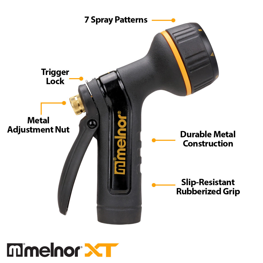 XT Metal 7-Pattern Nozzle – Melnor