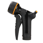 Side view of the Melnor XT301 Front-Trigger Metal 8-Pattern Nozzle 