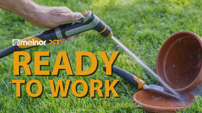Video overview of the Melnor XT450 Heavyweight Metal Adjustable Pattern Nozzle
