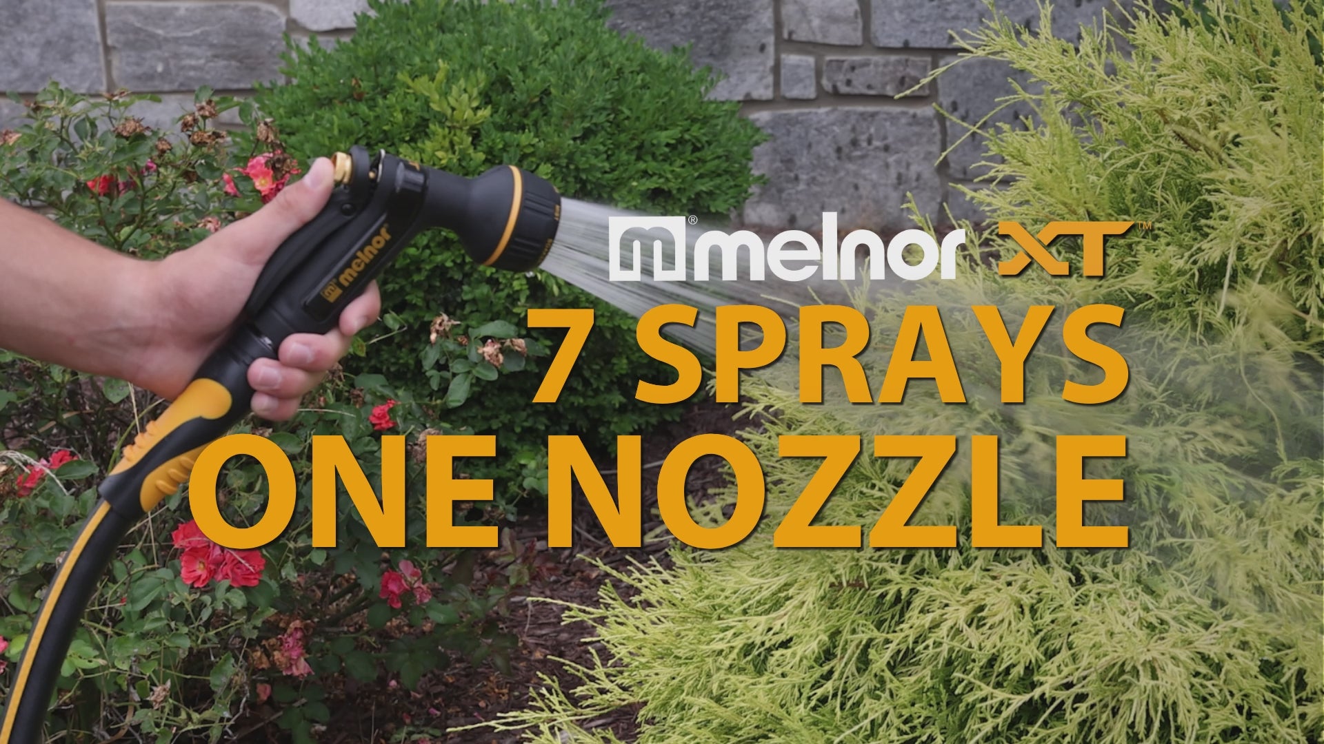 Video overview of the Melnor XT201 Seven Pattern Nozzle