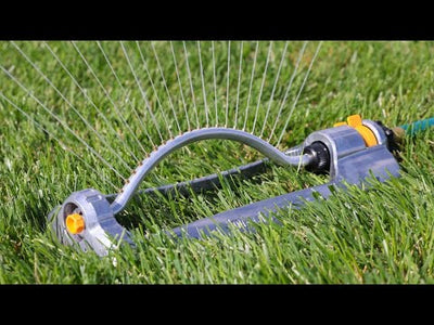 Metal 4,000 Sq. Ft. Turbo Oscillating Sprinkler (YouTube)