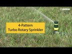 4-Pattern Turbo Rotary Sprinkler (YouTube)
