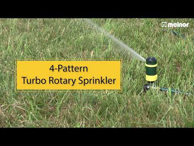 4-Pattern Turbo Rotary Sprinkler (YouTube)