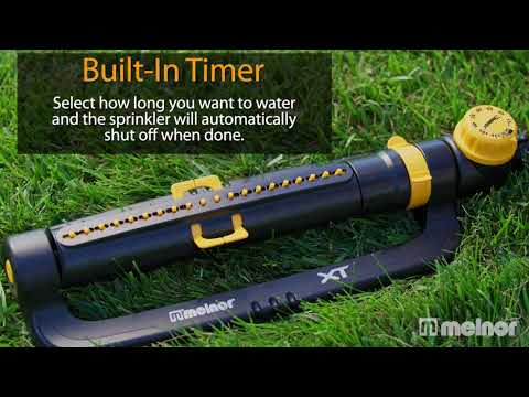 4500 Sq. Ft. Turbo Oscillating Sprinkler with Timer (YouTube)