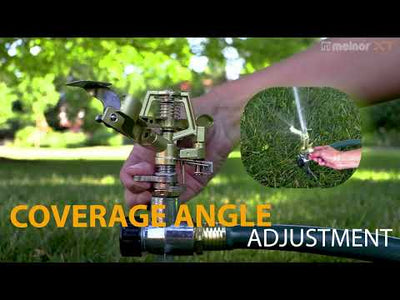 Metal Pulsating Sprinkler with Step Spike (YouTube)