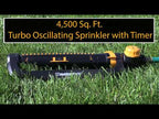 Time-a-Matic® Deluxe Turbo Oscillating Sprinkler (YouTube)