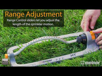 Metal 4,000 Sq. Ft. Turbo Oscillating Sprinkler (YouTube)