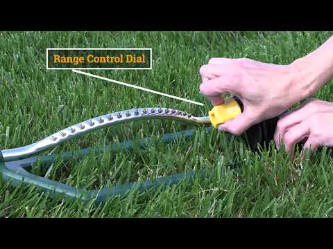 3,400 Sq. Ft. Oscillating Sprinkler (YouTube)