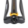 Melnor XT Turbo Oscillating Sprinkler view of range adjustment control